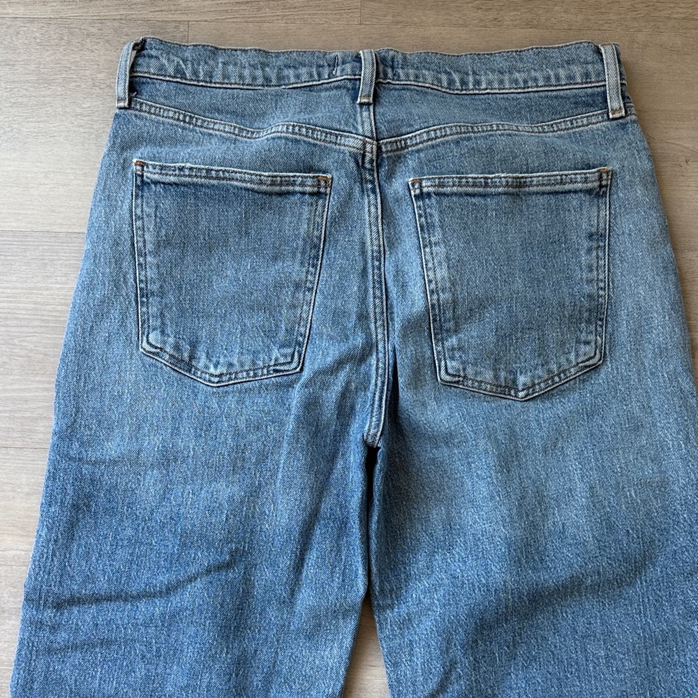 AGOLDE Harper Mid Rise Relaxed Straight Jeans in Flash Size 29 - Picture 12 of 12